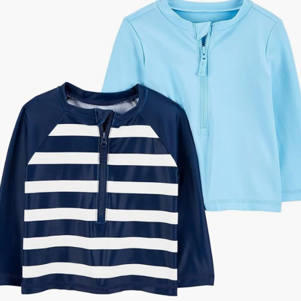 NWT - BRAND NEW - RASHGUARD FOR SUMMER - KIDS SIZE 24M - 2 pack